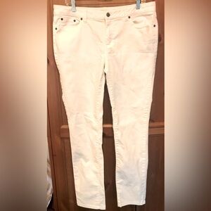 Prana NWOT Size 31/14, White, slim fit